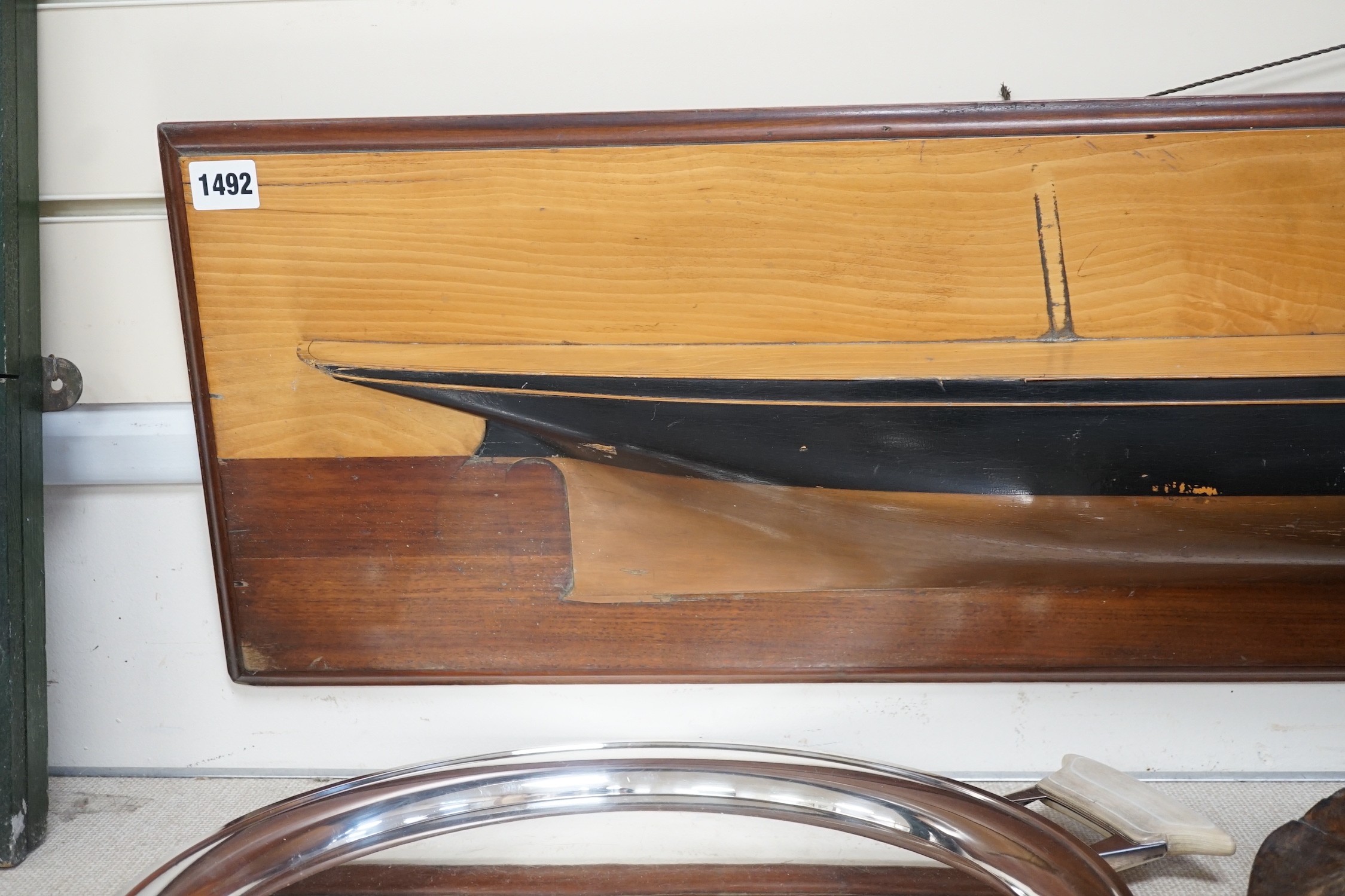 A late 19th century model of S.Y. Cassandra by W. Firle